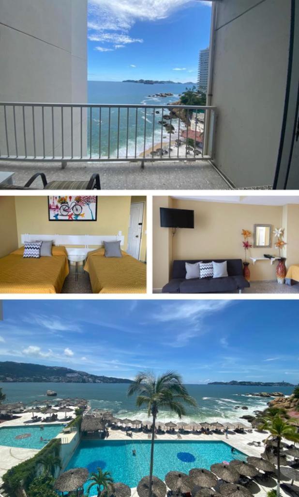 Torres Gemelas Acapulco Exterior foto